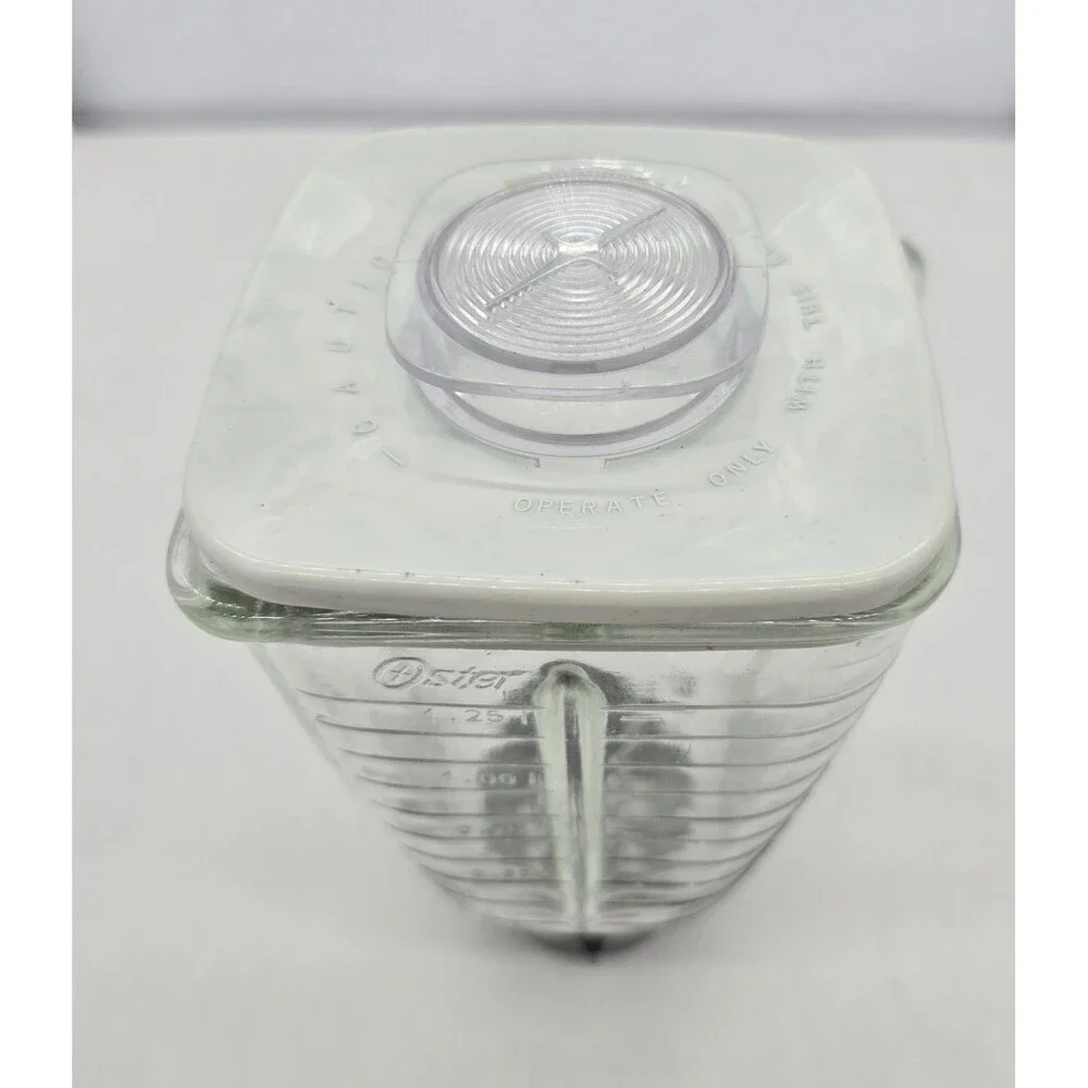 Vintage Oster Regency Blender - Replacement Glass 5 Cup Pitcher - Jar Assembly